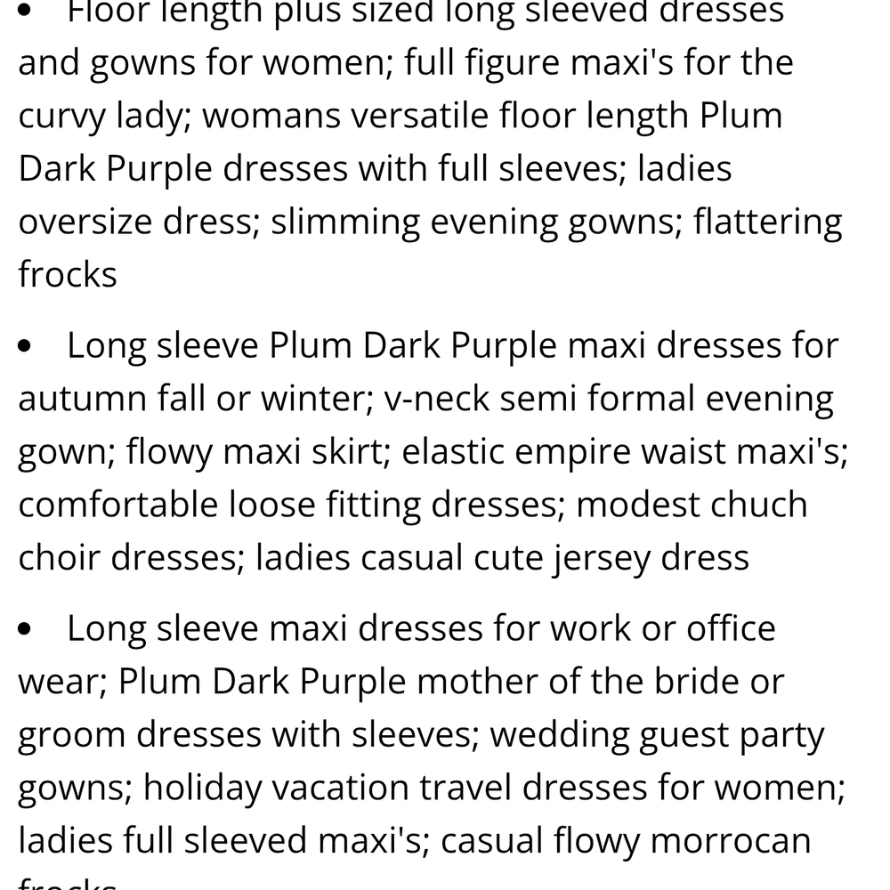 KOH KOH - 3X Plum Chic Maxi Dress - Picture 10 of 15